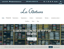 Tablet Screenshot of mercerialacostura.com